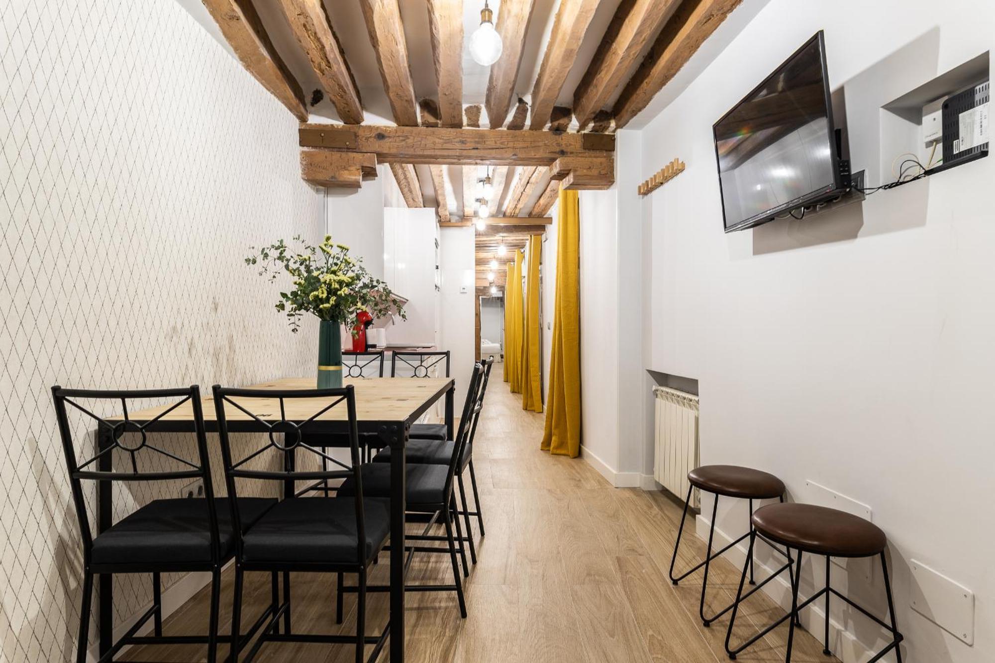 Ferienwohnung Waou Gran Via V - Alquiler Corta Duracion Madrid Exterior foto